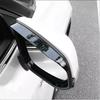 Для Toyota Corolla -2024 2 шт. Автомобильная наклейка ABS Наружная накладка на рамку козырька от дождя бокового зеркала Декоративные аксессуары Углеродно-черный