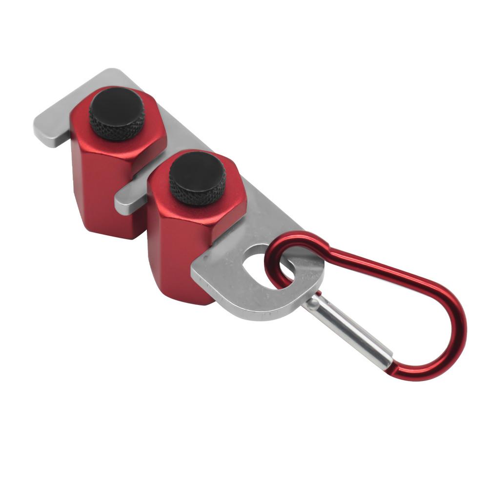 Вспомогательный зажим Карабин Угломер для ступеней Каркасный Держатель-зажим Алюминиевый сплав Крепеж для разметки Шаблоны Инструмент для разметки металлической тетивы лестницы