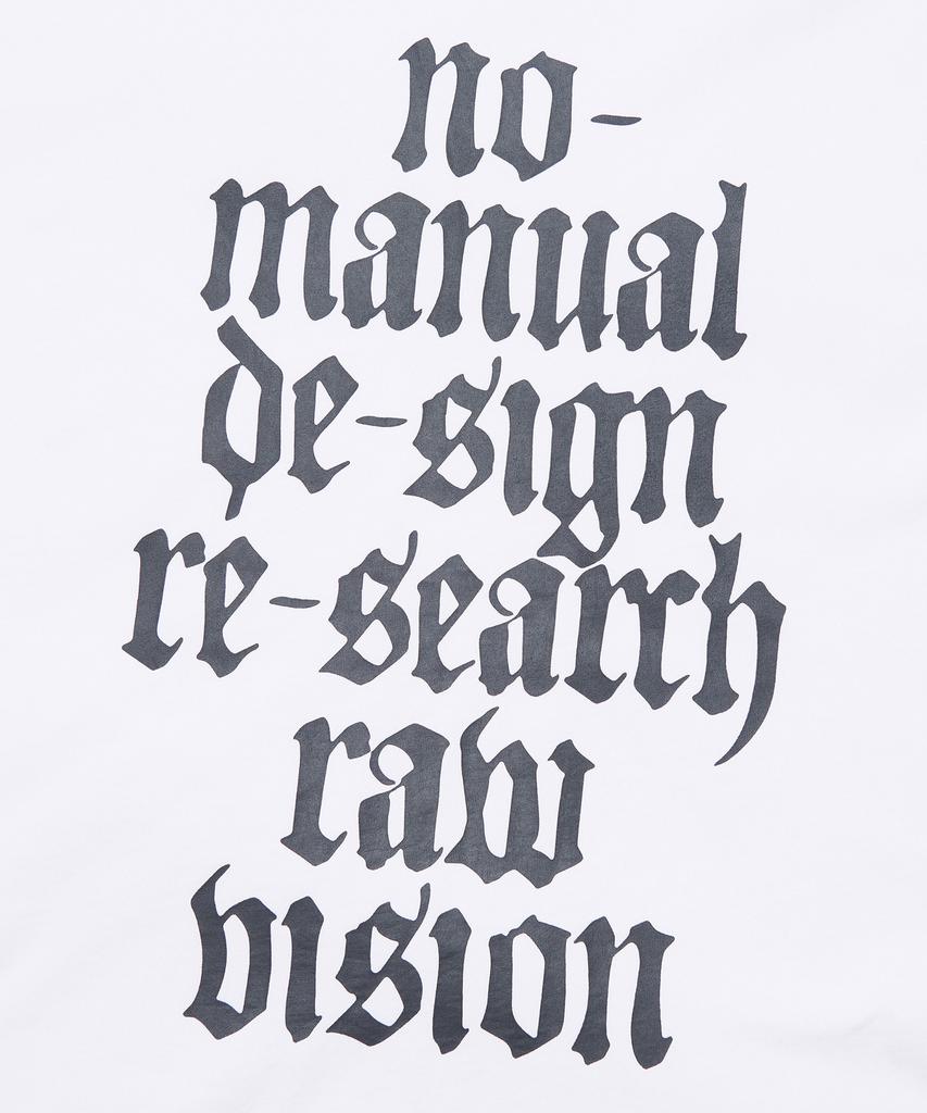 Футболка Nomaenyueol Raw Vision - Белая