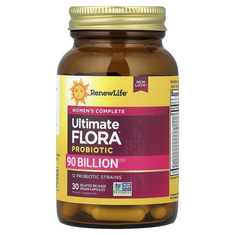 Women's Complete, Ultimate Flora™ Probiotic, 30 Delayed Release Vegan Capsules