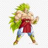 Patches For Clothes Bag Iron On Thermal Stickers Broly Super Saiyan Broly Goku Pattern Washable Heat Transfer
