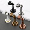 Portable Thickened Zinc Alloy Door Suction Multicolour Durable Door Stopper Perforated Style Strong Magnetic Wall Suction