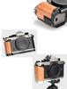 Рукоятка-клетка SIUTATDSH для камер Panasonic и Nikon с быстросъемной площадкой, деревянной ручкой и штативным креплением, совместимая с Arca Swiss, для камер ZF/ZF, Г-образная рукоятка,