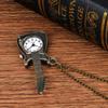 Bronze Guitar Pocket Watch 8892