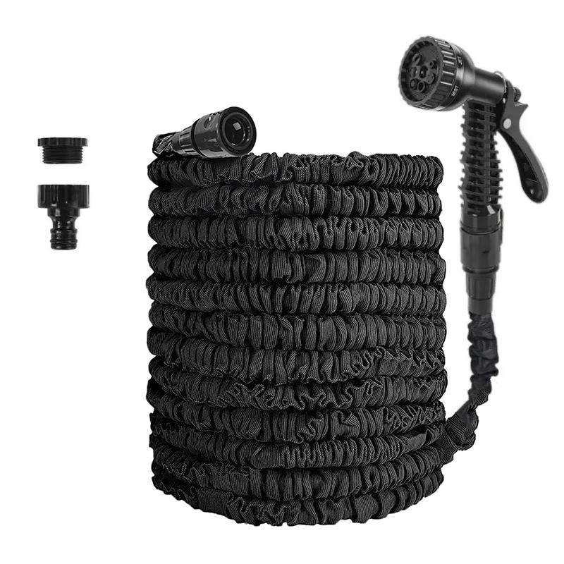 25FT-200FT Garden Hose Expandable Magic Water Pipes Home Garden Daily Watering Tools High-Pressure Car Wash Cleaning Water Gun