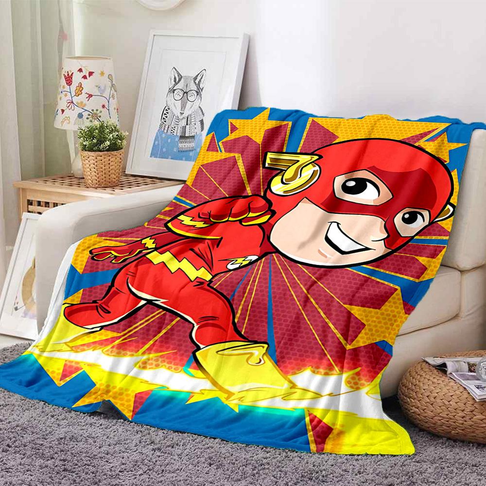 1pc Superhero Costume Blanket Polyester Fiber, All Season Comfort for Sofa, Bed, Office, Car, Camping Ideal Home Decor & Gift, Office Comfort