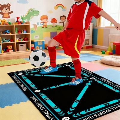 Детский футбольный ковер Коврик Спортивная игра Домашний Декор Образовательный Детская Комната Игровая Зона Напольный коврик со стрелками и цифрами