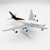 B747 30cm Diecast Resin 747 UPS Airways Aircraft Model Miniature Plane Wheels & Base Aviation Enthusiasts Airplane