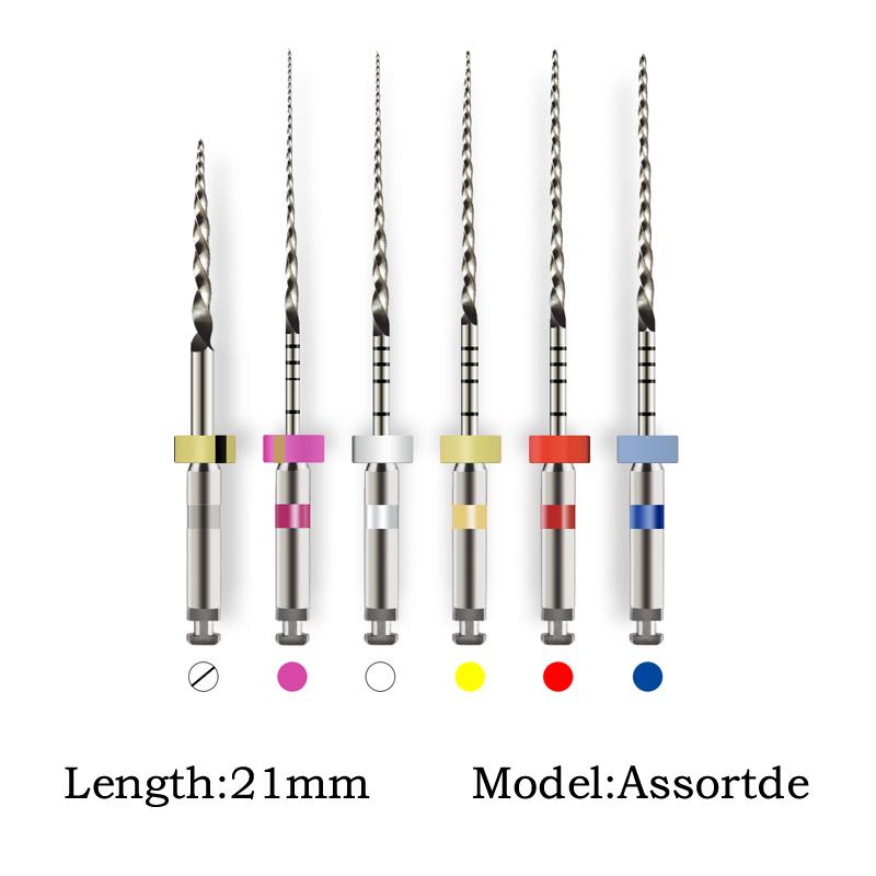 COXO SOCO SC-Plus Стоматологические никель-титановые машинные файлы Термическая активация Файл для корневых каналов Эндодонтические ротационные файлы 5 коробок