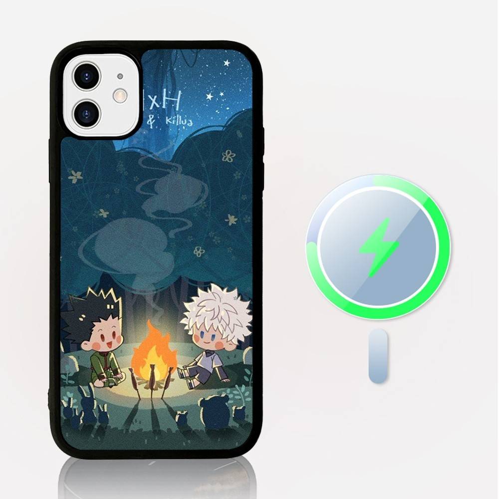 Классический Популярный Аниме H-Hunter X H-Hunter Игровой Чехол для Телефона Магнитный Чехол Для IPhone 16 14 13 12 11 15 Pro Max Plus Для Magsafe
