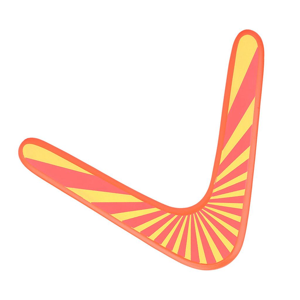 Wooden Returning Boomerang Classic V Shaped Boomerang Outdoor Games Sports Toy