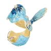 Bird Shaped Jewelry Box Zinc Alloy Enamel Trinket Box Multifunctional Necklace Ring Earrings Storage Box Home Decoration