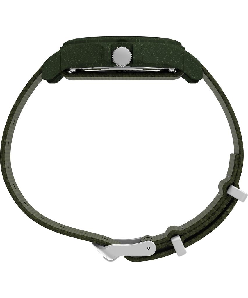 Timex Watch Reclaim Ocean Khaki Dial Tide Ocean Material Quartz 40MM Watch Brand TW2V96000 Unisex Khaki [TIMEX]