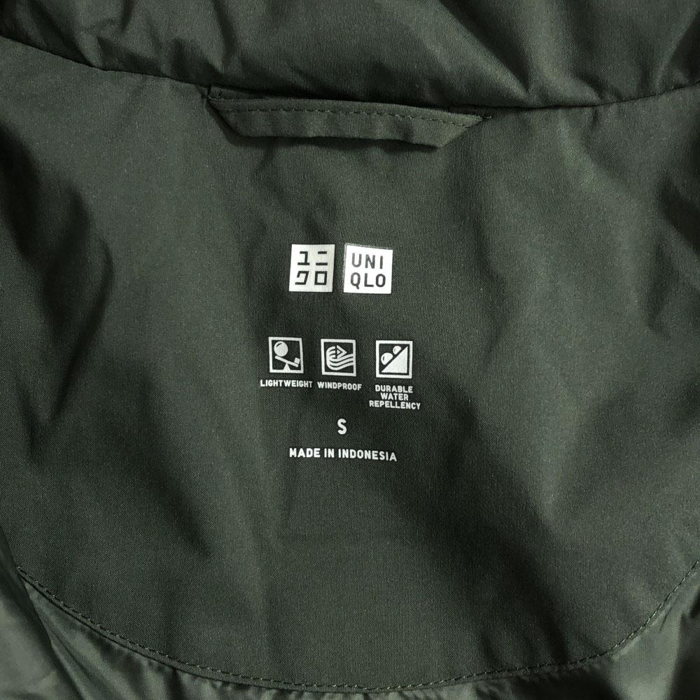 Uniqlo Бесшовное пуховое пальто S Оливковое Женское Б/У