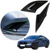 ABS Gloss Black 2 PCS Front Fog Lamp Light Cover Trim For Honda Accord 11th 2023