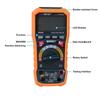 PEAKMETER Digital Multimeter Autoranging True RMS Multimeter with TRMS Temperature Capacitance Frequency NCV Test PM8236