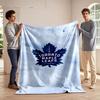 Toronto Maple Leafs Logo Blanket Print Blanket Soft and Cozy Perfect for the Living Room Bed Sofa or a Nap,gift
