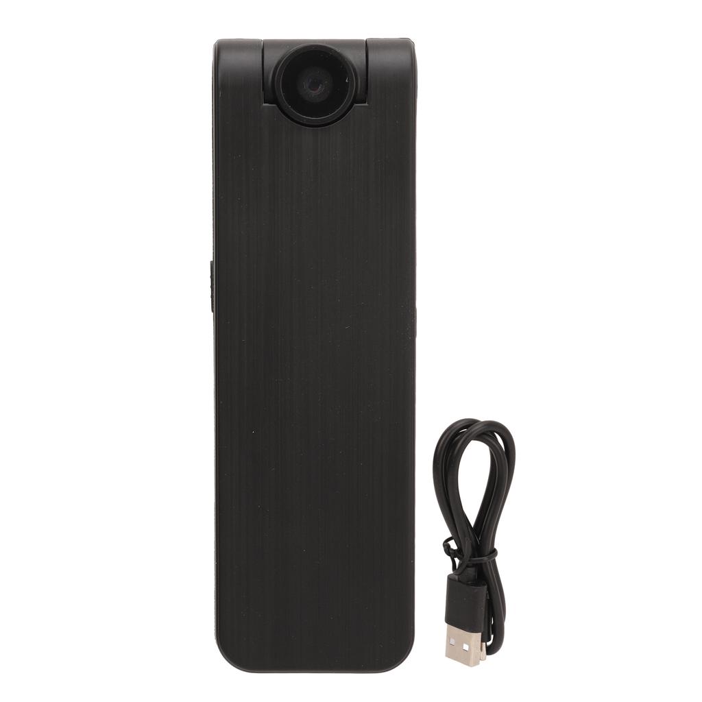 Portable Video Recorder Camera 1920 X 1080p Night Vision 1000 Mah Type C 180 Degree Rotation DV