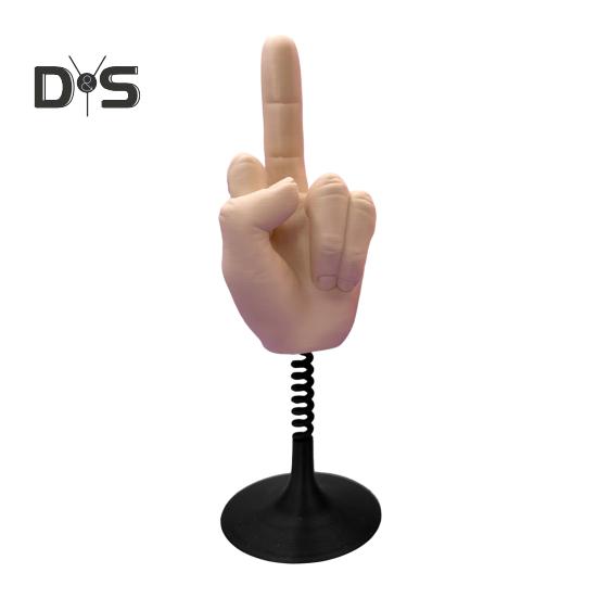 Эластичная настольная игрушка для среднего пальца, снятие стресса, забавный 3D-украшение для пальцев, веселый розыгрыш, подарок для офиса, дома и стола