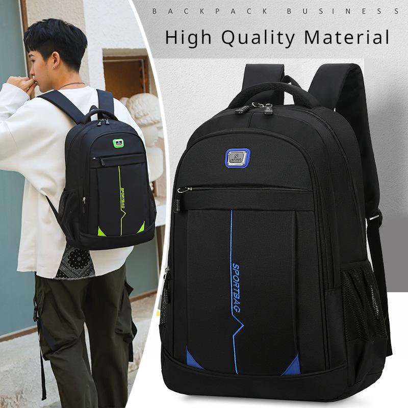 2023 New Fashion Men's Backpack Casual Trendy Computer Bag Rucksack Large Capacity Student School Bag for Girl Outdoor Sports Travel Bag