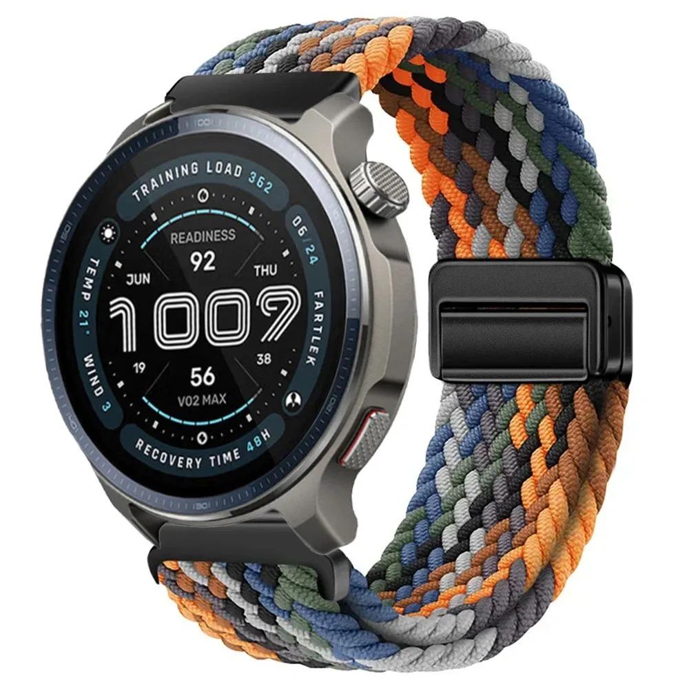 22 мм 20 мм Нейлоновый ремешок для Amazfit Balance 2 1 Спортивный браслет для Amazfit Helio/Active 2/Bip 6 5/GTR4 3/GTS 4 mini 3 Аксессуары