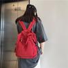 High Capacity Computer Bag for Young College Students Fashion Canvas Bag Women Backpack for Travel Storage
