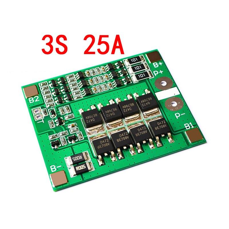 1S 2S 3S 4S 3A 20A 30A Li-Ion Lithium Batterij 18650 Charger Pcb Bms Bescherming Boord Voor Boor Motor Lipo Mobiele Module 5S 6S