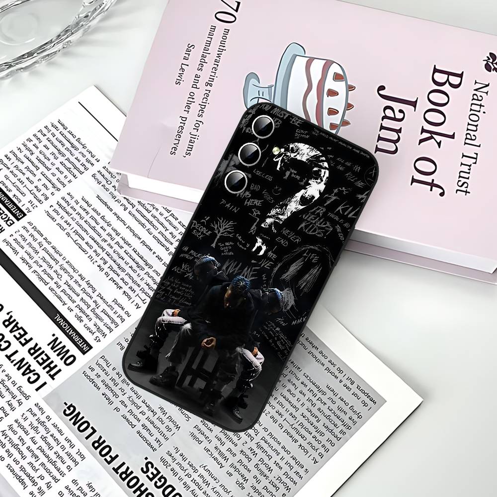 Чехол для телефона рэпера X-XXXTentacion для Samsung Galaxy S21 S22 S23 S24ULTRA S25ULTRA FE Ultra Plus5G A52S Мягкий чехол