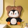 3 Layer Penguin Hand Towel Thickened Washcloth Cute Toilet Handkerchief  Household