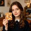 Набор крафт-бумаги с хэллоуинским узором, 12 листов, печатный материал для скрапбукинга для DIY-проектов, открыток, декора, упаковки