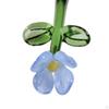 Glass Flower Figurine for Home And Office, Miniature Decorative Piece Summer Events