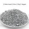 50g Imitation Electroplated Metallic Silver Slurry/DIY Engraving and Tracing Characters Gypsum Paint Crafts Wet Silver Powder