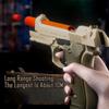 Игрушечный пистолет Beretta 92F Пистолет с мягкими пулями Выбрасывание гильз Непрерывная стрельба, Отдача, Игры на стрельбу для активного отдыха