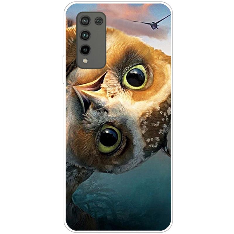 Для Huawei Honor 10X Lite чехол силиконовый мягкий милый чехол для телефона с изображением животных для Honor 10X Lite чехол Honor10X 10 X Lite Fundas 6,67 дюйма