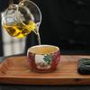 High-End Gilt Enamel Ceramic Tea Cup