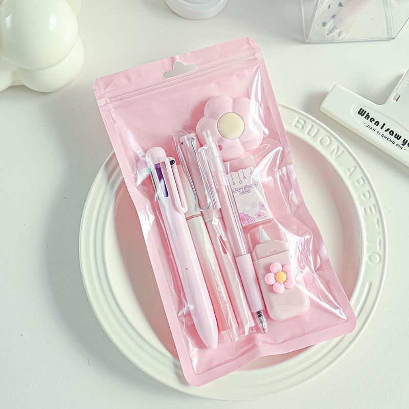 Милый набор канцтоваров из 7 предметов: Идеальный подарок студенту на возвращение в школу или выпускной