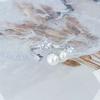 "Liu Guang Fan Bead" French Vintage Zircon Super Immortal Open Ring Women'S Fashion Comet Scallop Stacked Index Finger Ring
