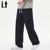 Izzue It Men's Loose Straight-Leg Workwear Casual Pants