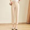 Цзяньху Женские укороченные зауженные повседневные брюки с высокой талией для женщин среднего возраста
