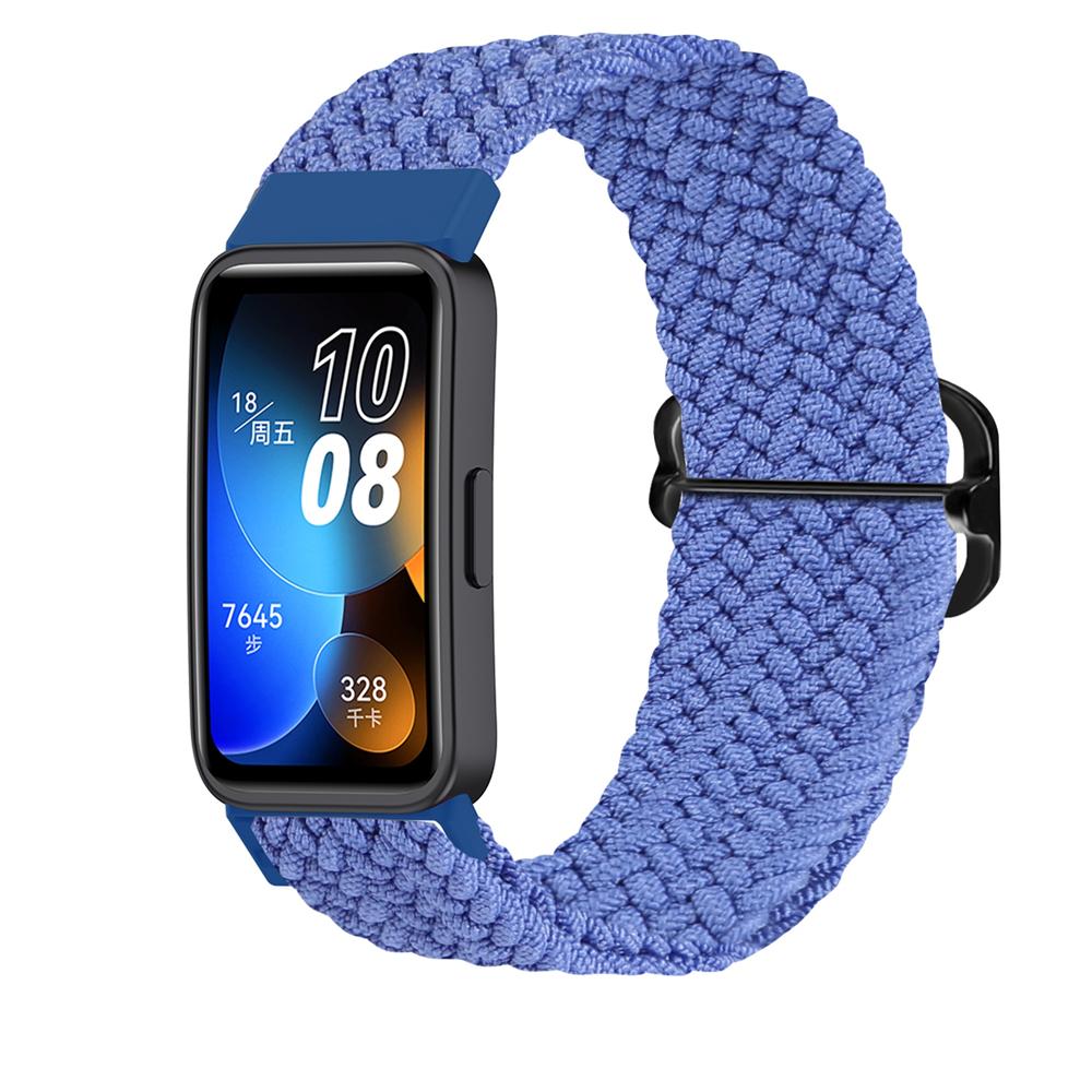 Braided for Huawei Band 8 Strap Adjustable Belt Smartwatch Accessories Wristband Elastic Nylon Bracelet For Huawei Band8 Band