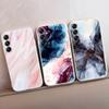 Marble Patterned Soft Silicone Case For Samsung M35 A55 Xiaomi Redmi Note 13 Poco C65 iPhone Huawei Honor Realme Camera Protective Shockproof Cover