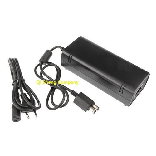 От Qi Sheng Company, ЕС, адаптер переменного тока, зарядное устройство, кабель питания для консоли Microsoft Xbox 360 Slim