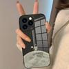 Чехол для телефона 'Астронавт, Луна, Звезды' для IPhone 17 Pro Max 16 15 14 Pro Max 13 11 Plus Стеклянная крышка