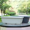 Classic Style Rectangular Resin Window Box Planter Flowers Home Gardening Pot Planting Bonsai Pots Large Container Flowerpot
