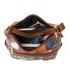 Women's Elegant Vintage Crossbody Bag Trendy HandBag Fashion Multi-pockets Shoulder Bag All-match Retro Crossbody Bag for Daily