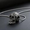 Готическое ожерелье с головой дракона-черепа призрака, панк-рок мужские и детские украшения