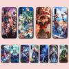 Genshin Impact Anime Phone Case For Xiaomi Mi 5X 8 9 10 11 12 Lite Pro 10T PocoX3pro PocoM3 Note 10 Pro Lite