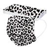 50PCS Adult Three-Layer Disposable Dust-Proof Protective Leopard Print Mask