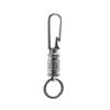 Titanium Alloy Keychain with 0.79inch/20mm Titanium Keyring Belt Loop Keychain Clip