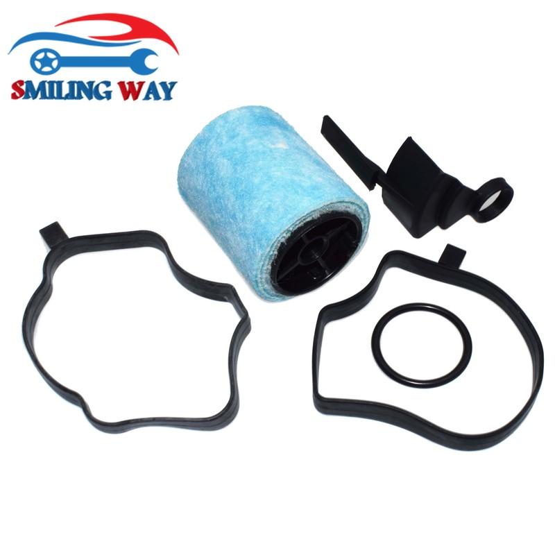 Crankcase Breather Oil Separator Filter Gasket For BMW E46 E39 E60 E61 E65 E66 E67 X3 E83 11127799224 11127793163 11127799367